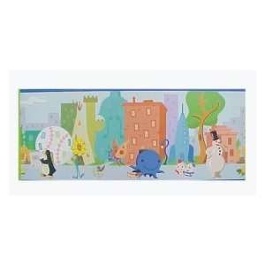   Large Nick Jr Wall Border Oswald Welcome to Big City Home & Kitchen