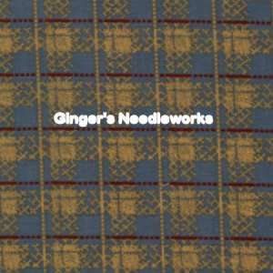   , Blue and Tan Plaid By Northcott Fabrics Arts, Crafts & Sewing