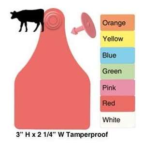   Global Large Tamperproof Beef and Dairy Ear Tag   Green