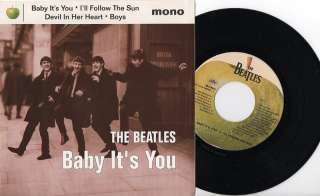   BABY ITS YOU EP 1995 MINT ILL FOLLOW THE SUN 7 45 BBC  