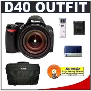  Nikon D40 6.1MP Digital SLR Camera + Nikon 18 135mm AF S 