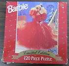 1988 Barbie Doll 120 Pc. Golden Jigsaw Puzzle Complete