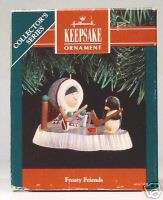 1991 hallmark Frosty Friends 12th in the Series  