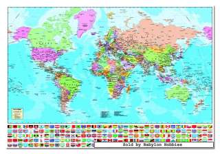 picture of EDUCA 1500 pieces jigsaw puzzle Map of the World (14445)