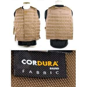 Pantac OTV Interceptor Body Armor (Large / Coyote Brown / Cordura 