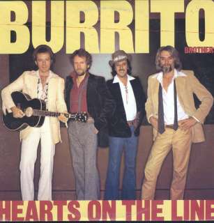 Burrito Brothers Hearts On The Line LP VG++/NM Canada  
