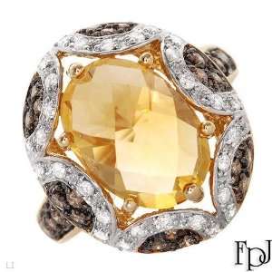 Fpj Elegant Brand New High Quality Ring With 9.10Ctw Genuine Clean 