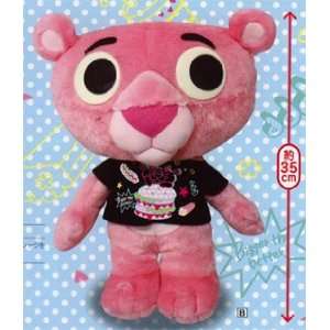 Senrio: Pink Panther & Pals 2L BIG Lovely T Shirt Plush. Type B (13.5 