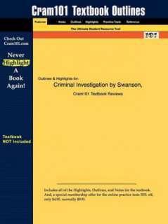 NOBLE  Outlines & Highlights For Criminal Investigation By Swanson 