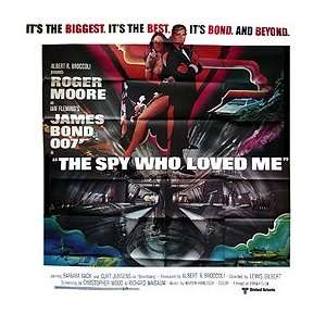  THE SPY WHO LOVED ME (SIX SHEET) Movie Poster
