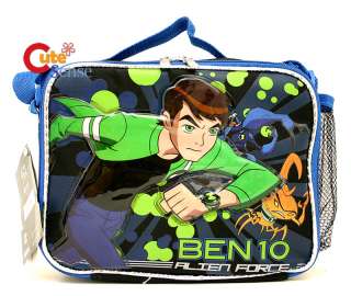 Ben 10 Alien Force School Large Backpack Lunch Bag Set  