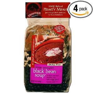  Hearty Meals Texas Wrangler Black Bean Soup, 16 Ounce Bags (Pack of 4