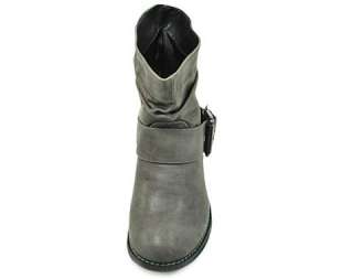   Short Western Cowboy Boots Women Size Fashion Gray BEAU GY  