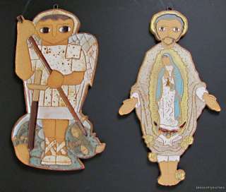 BENEDICTINE MONKS ART POTTERY TILES California Religious Icons Angels 