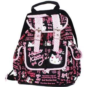   ] stylish backpack black ribbon TM Ribbon pink lace bag Toys & Games
