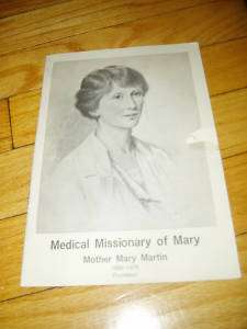Mother Mary Martin Biography Catholic Nun Nuns Medical  