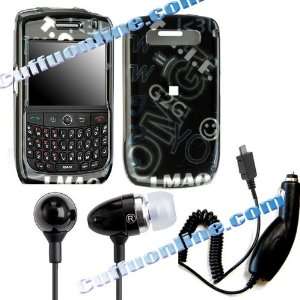  Cuffu   Black Text   Blackberry 8900 Javalin Smart Case 