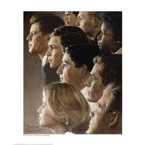   Rockwell   The Peace Corps   Jfks Bold Legacy Giclee