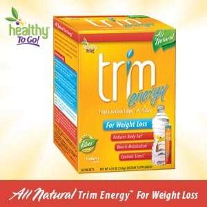 Healthy to GoTM Trim EnergyTM Triple Action EdgeTM + Fiber Teaberry 