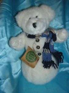 Boyds Bears Teddy Bear Eunice Snowman  