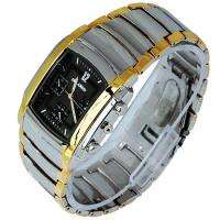Luxury Fab Silver Man Stainless Steel Wristwatch NG11H  