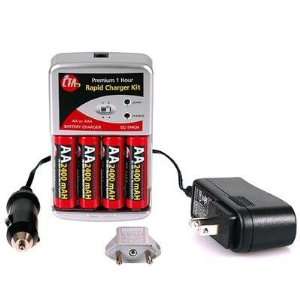  CTA 1 Hour AA/AAA Rechargeable Battery Kit: Camera & Photo