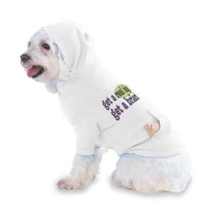   briard Hooded (Hoody) T Shirt with pocket for your Dog or Cat SMALL