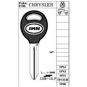    Key Blank, Chrysler Y160PT W/O Transponder