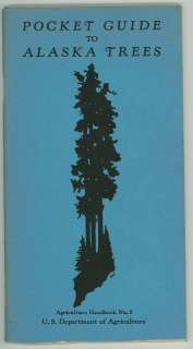 1950 POCKET GUIDE TO ALASKA TREES  Agriculture HandBook  