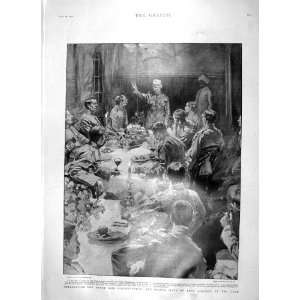  1900 Bloemfontein Lord Roberts Dinner Rostand Modder