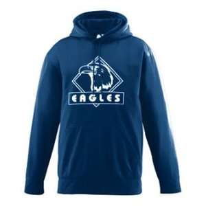   Wear Wicking Fleece Hooded Sweatshirt NAVY A2XL