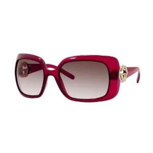  By Gucci Gucci 3034/S Collection Burgundy Opal Finish 