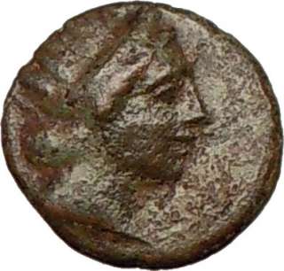 RHODES Greek Island off Caria 166BC Greek Coin w ROSE  