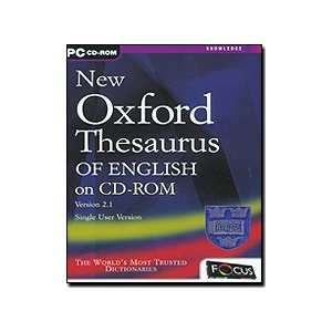  Oxford Thesaurus Of English Version 2.1