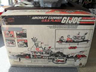   FLAGG AIRCRAFT CARRIER 7 1/2 & ADMIRAL WITH ORIGINAL BOX WOW  