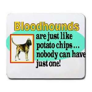  Bloodhounds are Just Like potato Chips Nobody can have 