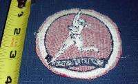 OLD VINTAGE EMBROIDERED PATCH *BEST IN THE LONG RUN* GAS & OIL RARE M 