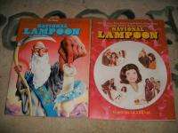 1975 NATIONAL LAMPOON MAGAZINES jan, march, june, sept dec  