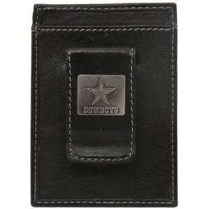  Dallas Cowboys Leather Money Clip With Metal Logo Sports 
