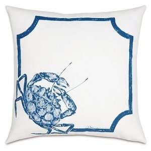  Hand painted Blue Crab Outdoor Outdoor Throw Pillow 