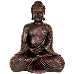  17 Large Japanese Sitting Buddha Statue: Home & Kitchen