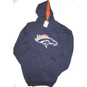 Denver Broncos NFL Team Apparel Big And Tall Pullover Fleece 