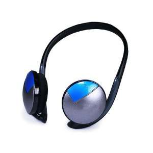  BlueTooth Wireless Stereo Headset   Blue Cell Phones 