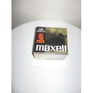  Maxell Audio Cassettes 90 Min 6pk Electronics