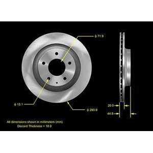  Bendix PRT1804 Brake Rotor Automotive