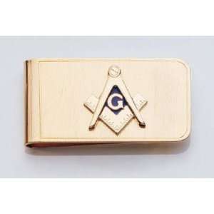  Legere Bmc 270 Money Clip with Large Masonic Emblem