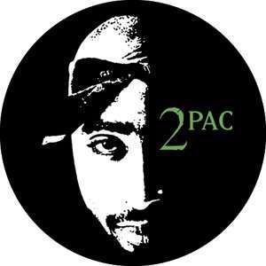  TuPac Close Up Button B 1520: Toys & Games