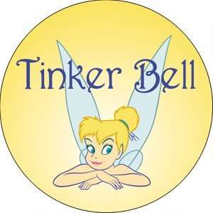  Tinker Bell Close Up Button B DIS 0001: Toys & Games