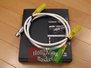 New in Box Oyaide TUNAMI TERZO XX 1M Pair XLR Cable  