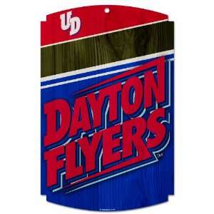  NCAA Dayton Flyers Wood Sign